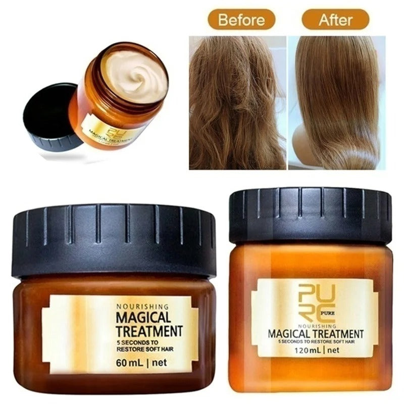 Resultado del tratamiento de keratina en el cabello