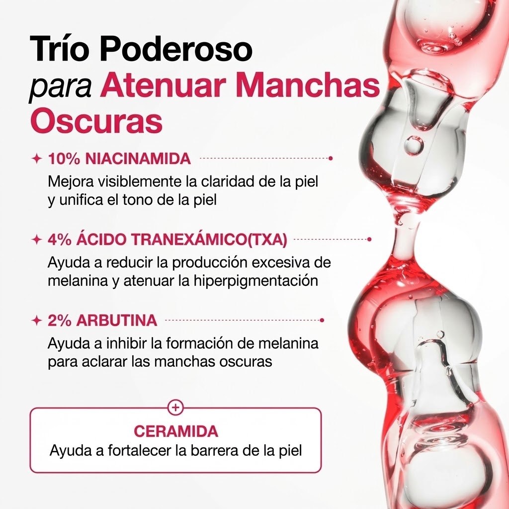 Suero Anua Niacinamida 10% + Ácido Tranexámico 4% - Despigmentante e Iluminador